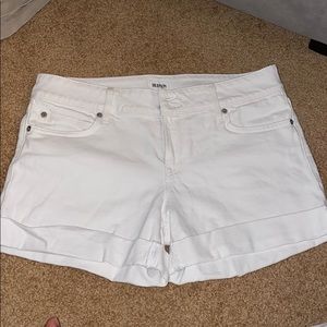 White shorts